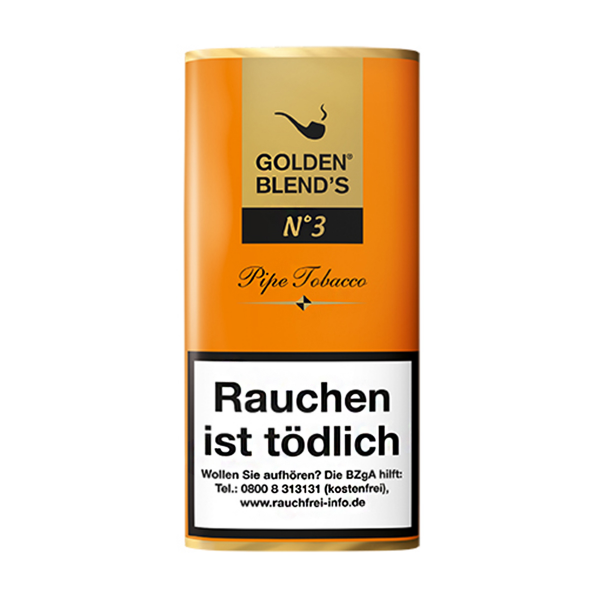 Golden Blend's No. 3 Pfeifentabak 50g Päckchen
