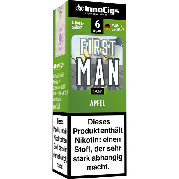 E-Liquid Innocigs First Man Apfel Aroma 6mg