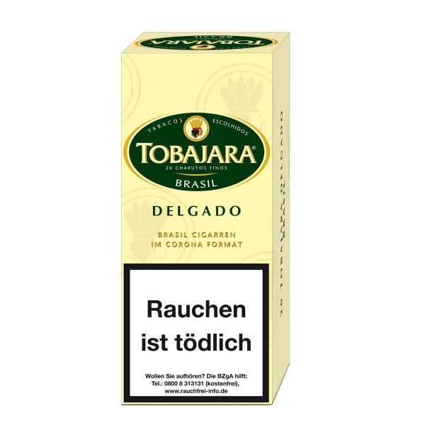 Tobajara Delgado Brasil Zigarren 20er Schachtel