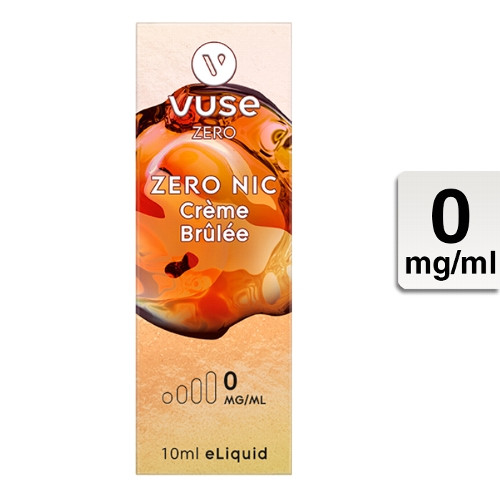 E-Liquid Vuse Bottle Crème Brûlée 0 mg