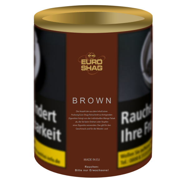 Euro Shag Feinschnitt Brown Dose