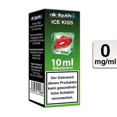 E-Liquid NIKOLIQUIDS Ice Kiss 0 mg