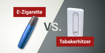 E-Zigaretten vs. Tabakerhitzer (IQOS, Glo)
