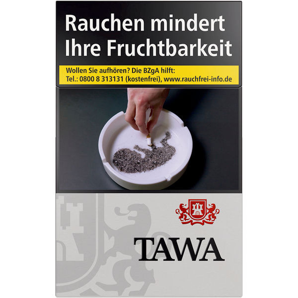 Tawa Zigaretten Silver Original Pack
