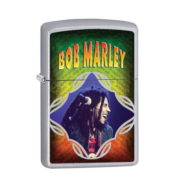 Zippo - satiniert Bob Marley