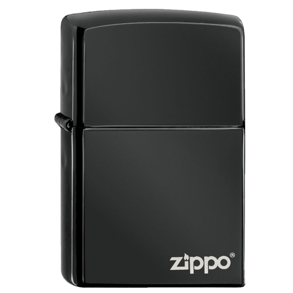 Zippo Ebony mit Zippo Logo