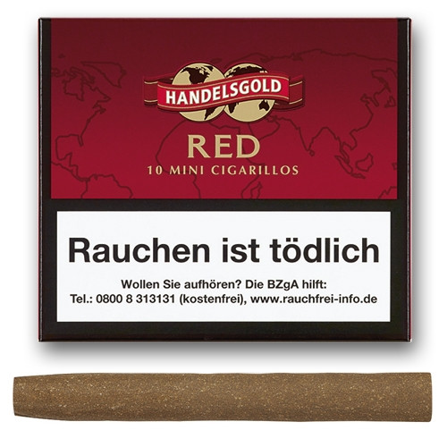 Handelsgold Mini Red Zigarillos 10er Schachtel