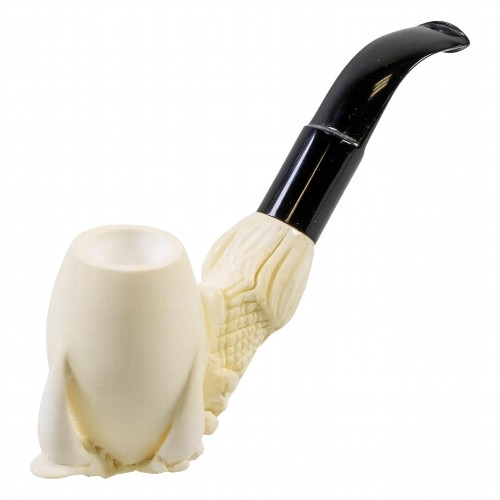 Meerschaumpfeife Block Kralle glatt