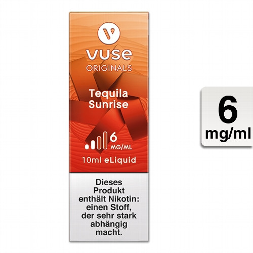 E-Liquid VUSE Bottle Tequila Sunrise 6mg