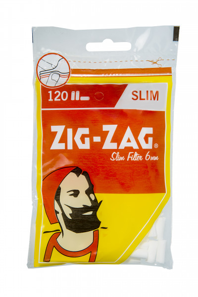 Zig Zag Slim Filter 120 Stück Packung