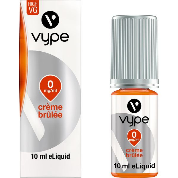 E-Liquid VYPE Bottle Crème Brûlée 0mg