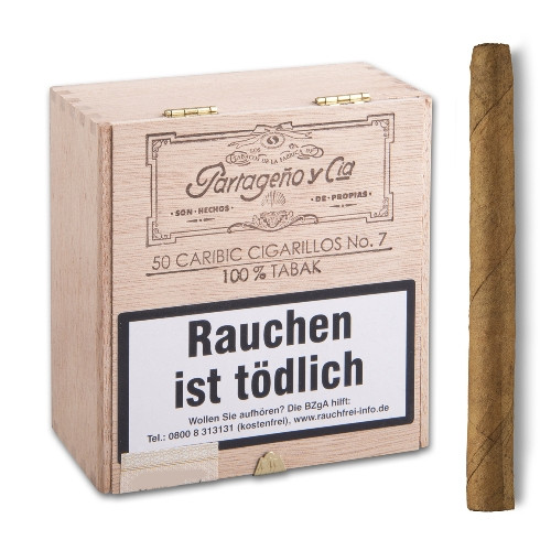 Partageno 7 Caribic Zigarren 30er Kiste