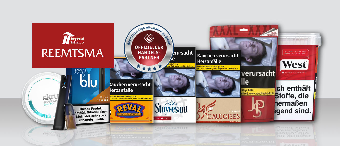 Reemtsma Zigaretten, Tabak und E-Zigaretten bei Zedaco