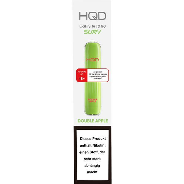 HQD Surv Double Apple 18mg Einweg E-Zigarette