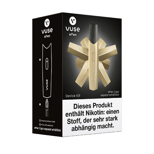 E-Zigarette VUSE ePen Device Kit Gold