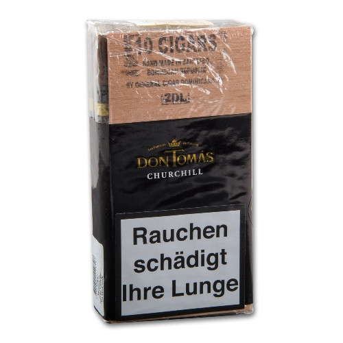 Don Tomas Dom Rep Churchill Zigarren 10er Bundle