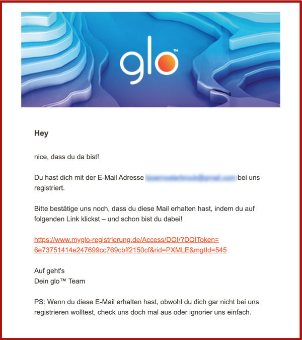 glo-email-bestaetigung