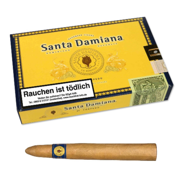 Santa Damiana Torpedo Zigarren 25er Kiste
