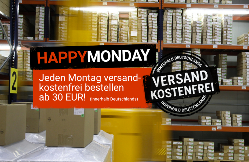 Happy Monday - Versandkostenfrei bestellen
