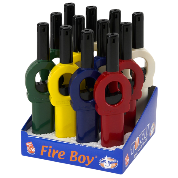 Stabfeuerzeug Piezo TOKAI Fire Boy Steller mit 12 Stück