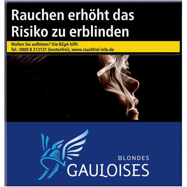 Gauloises Zigaretten Blondes Blau Giga Pack Stange