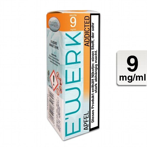 E-Liquid E'WERK Addicted 9 mg