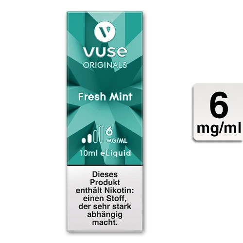 E-Liquid VUSE Bottle Fresh Mint 6mg