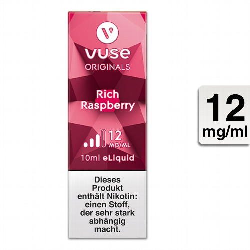 E-Liquid VUSE Bottle Rich Raspberry 12mg