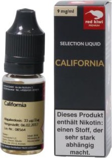 RED KIWI Liquid Selection California 9mg
