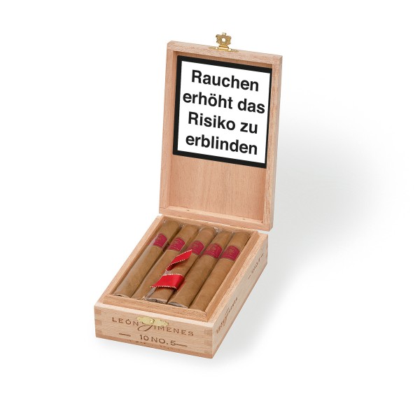Leon Jimenes No. 5 Zigarren 10er Kiste