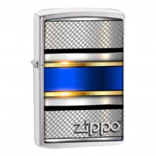 ZIPPO chrom gebürstet Zippo