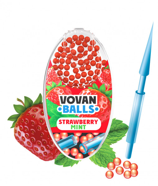 Vovan Balls Aromakapsel Strawberry Mint