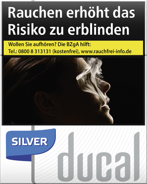 Ducal Zigaretten Silver Big Pack Stange