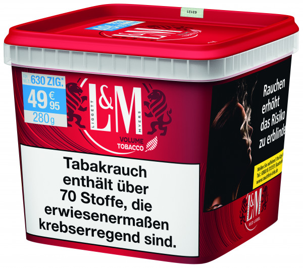 L&M Volume Tobacco Red Super Box