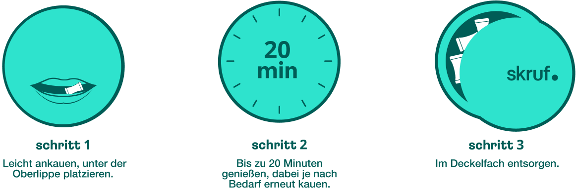 Skruf_Kautabak_PDP_Anleitung_HowToUseSkruf