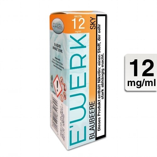 E-Liquid E'WERK Sky 12 mg