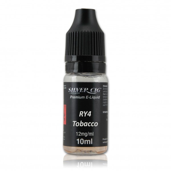 Silver-Cig E-Liquid RY4 Tobacco 12mg