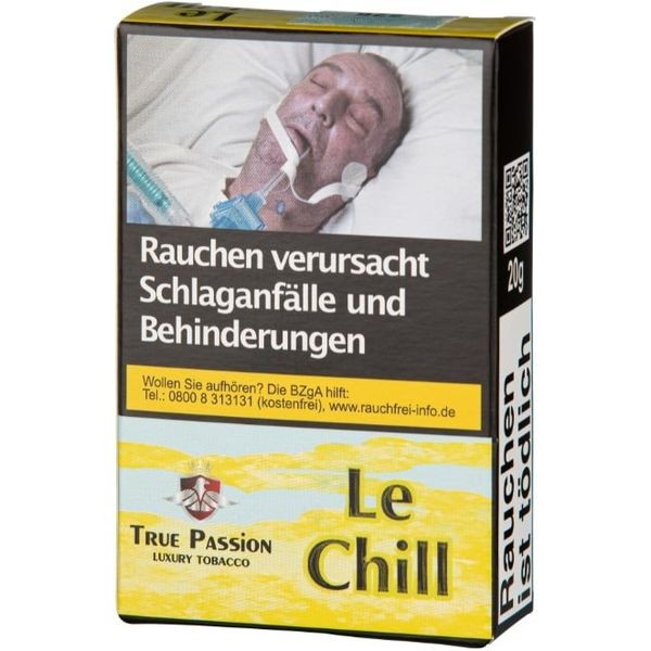 True Passion Le Chill Wasserpfeifentabak Schachtel
