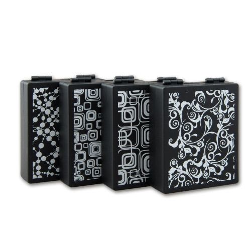 Zigarettenbox Kunststoff ATOMIC 20 Zigaretten/ USB Feuerzeug