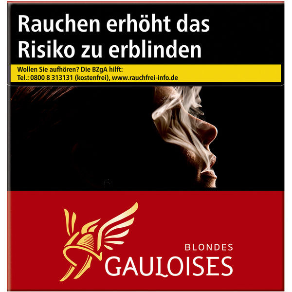 Gauloises Zigaretten Blondes Rot Giga Pack Stange
