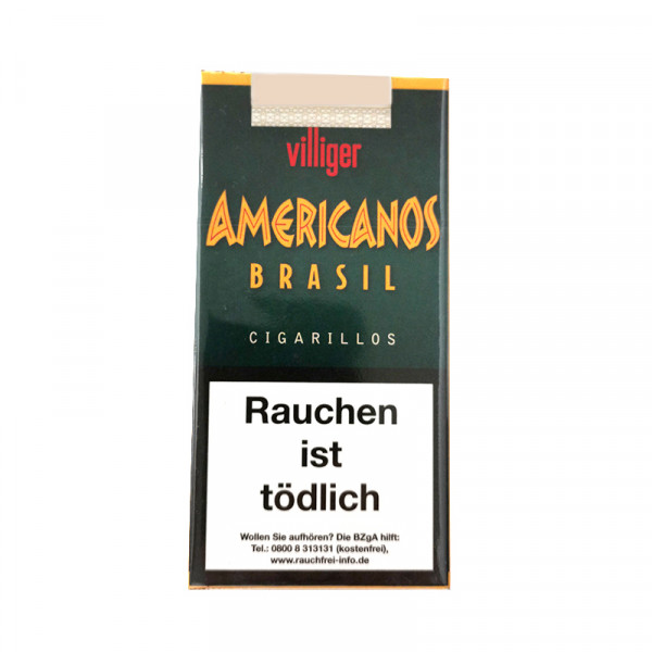Villiger Americanos Cigarillo 10er Schachtel