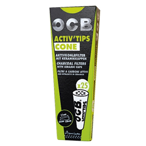 OCB Activ Tips Cone 25er Packung