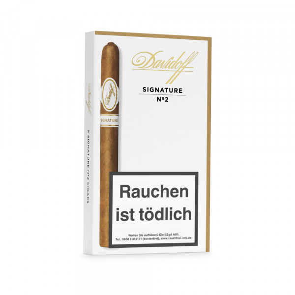 Davidoff Signature No. 2 Zigarren 5er Schachtel