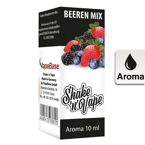 E-Liquid-Aroma Vapebase Beeren Mix