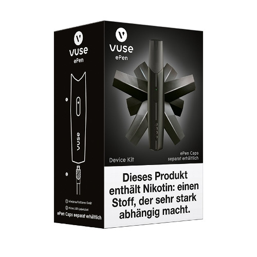 E-Zigarette VUSE ePen Device Kit Schwarz