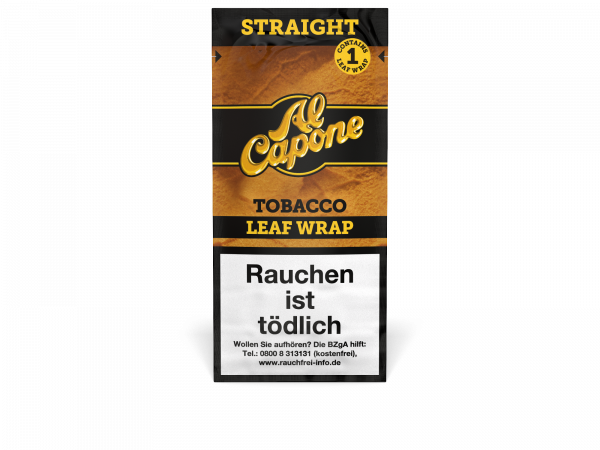 Al Capone Leaf Wrap Straight Zigarettenpapier