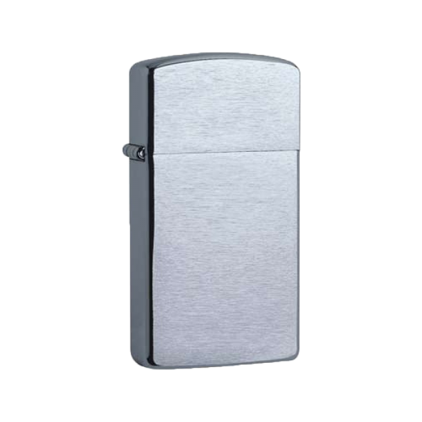 Zippo Slim chrom gebürstet