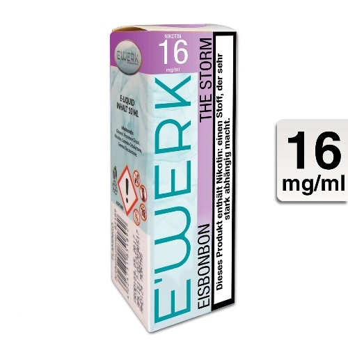 E-Liquid E'WERK The Storm 16 mg Nikotin