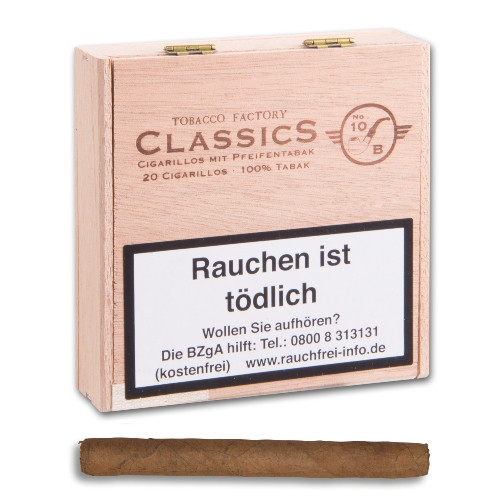 Tobacco Factory Classics No 10 Brasil mit Pfeifentabak