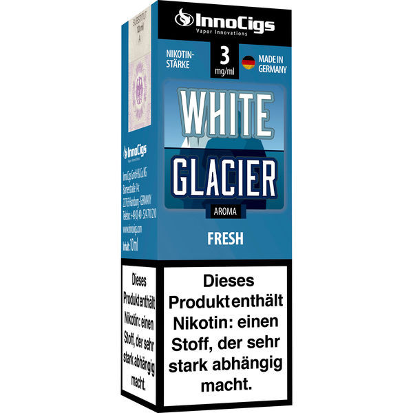 E-Liquid INNOCIGS White Glacier Menthol Aroma 3 mg
